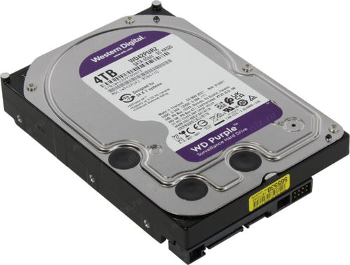 Western Digital 4TB WD42PURZ SATA Hard Drive for Surveillance Hikvision NVR/DVR